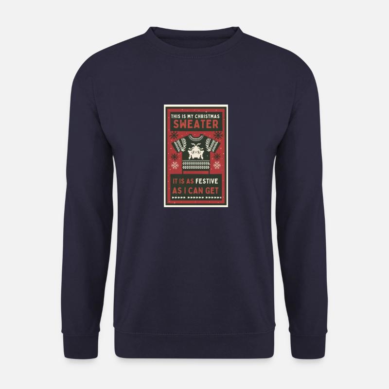 Das ist mein Weihnachtspullover. - Unisex Pullover - Navy