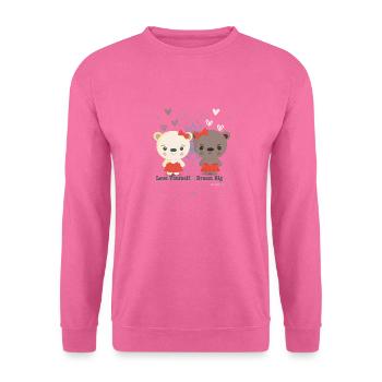 Chemise à thème Lean & Loo Offical - Sweat-shirt Unisexe - rose - Devant