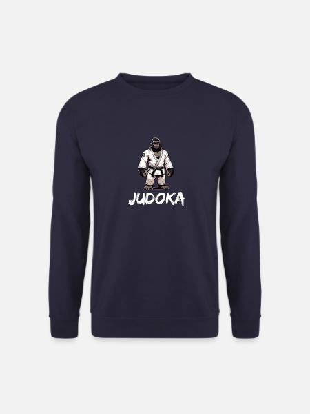 Judoka Gorilla Japanische Kampfsportarten Judo - Unisex Pullover - Navy