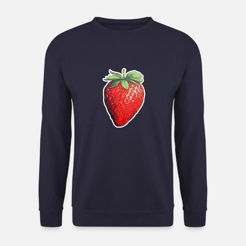 Strawberry single - Unisex Sweatshirt - navy