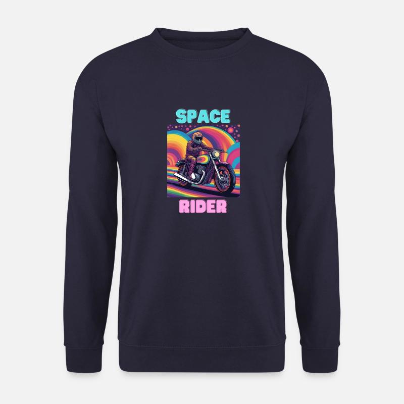 Space Rider - Unisex Pullover - Navy