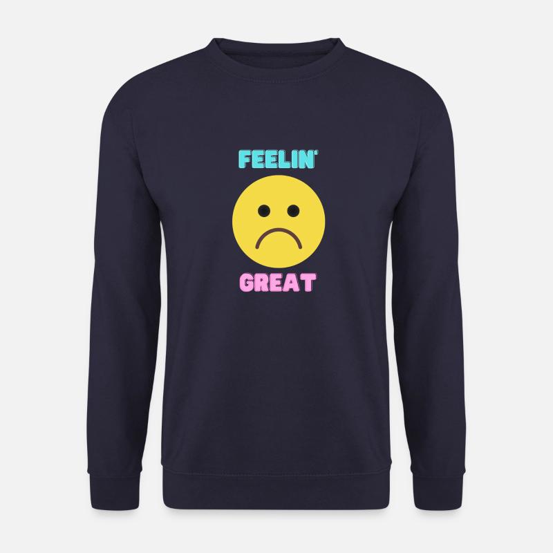 Feeling Great - Unisex Pullover - Navy
