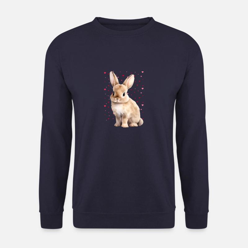 Herziger Hase - Unisex Pullover - Navy