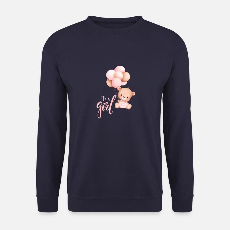 Its a girl - Unisex Pullover - Navy