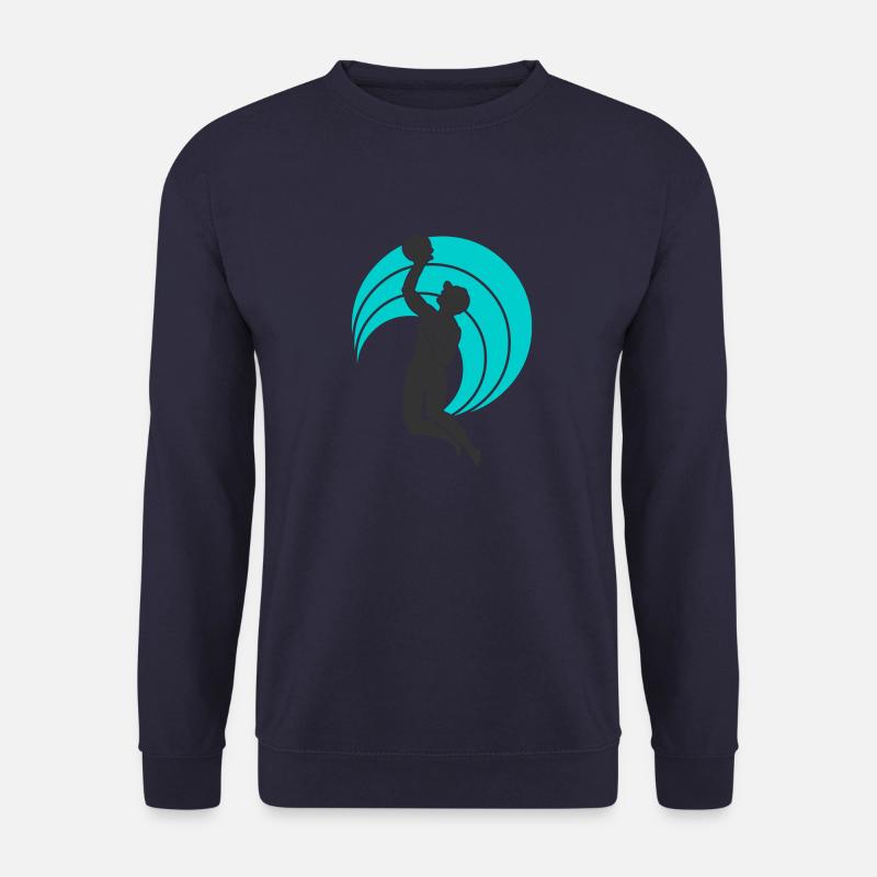 volleyball_beachvolley_v4 - Unisex Pullover - Navy