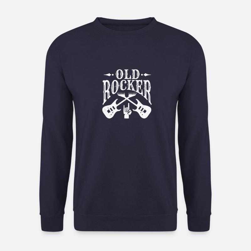 Rock Musik - Unisex Pullover - Navy