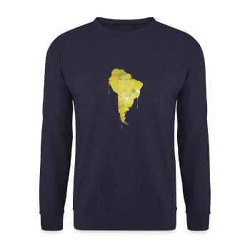 Amérique du Sud - Sweat-shirt Unisexe - marine - Devant - Alina (178cm) & Michal (187cm)
