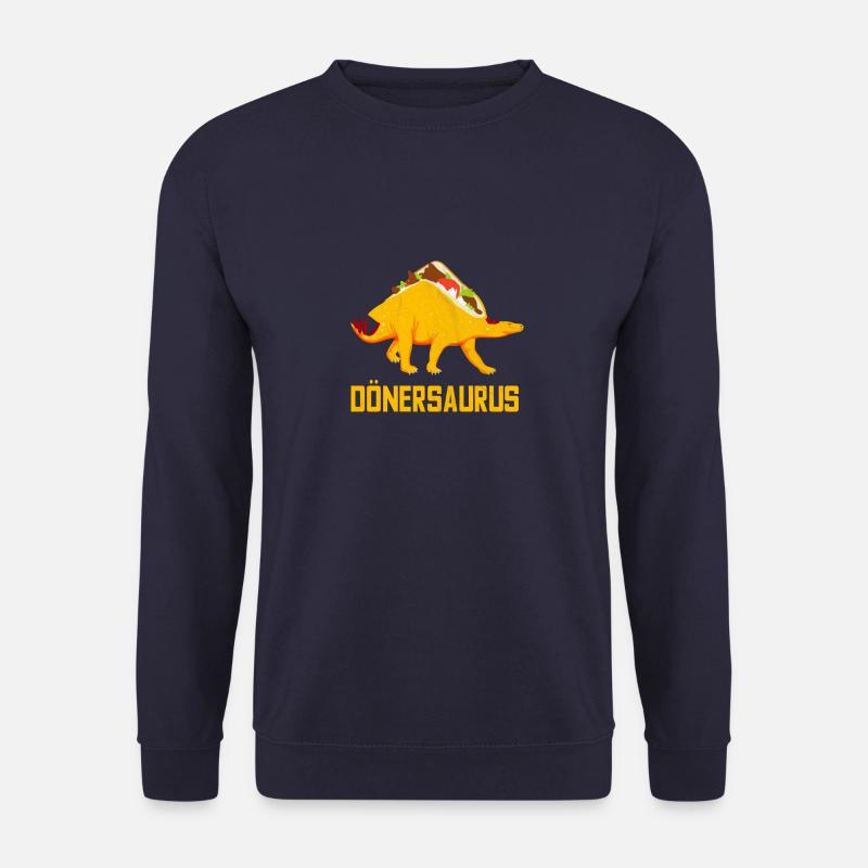 Dino Doner Dönersaurus - Sweat-shirt Unisexe - marine