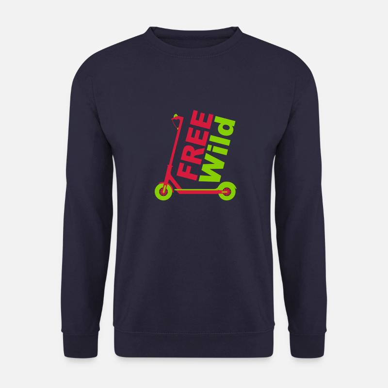 KOSTENLOSES WILD - Unisex Pullover - Navy