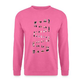 Abstract No. 49 - Unisex Pullover - Pink - Vorne