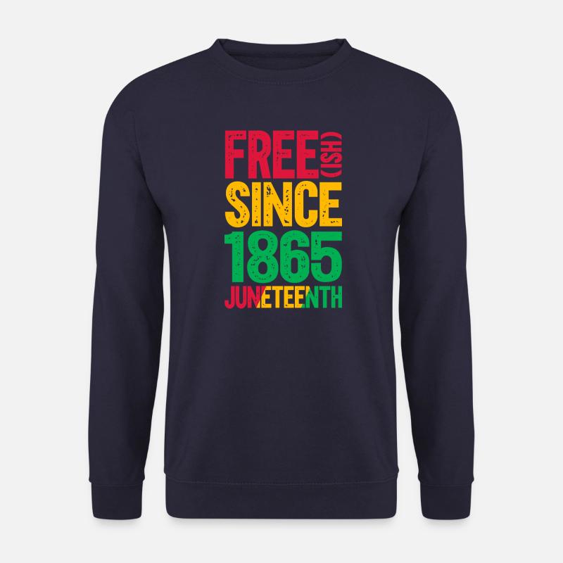 Juneteenth - Sweat-shirt Unisexe - marine