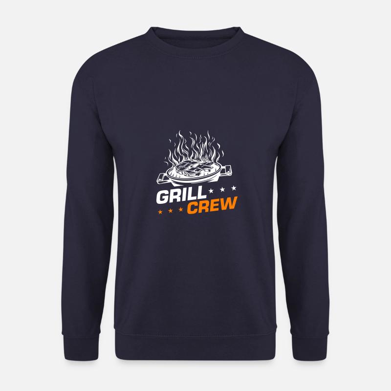 Grill Crew Grilling - Unisex Sweatshirt - navy