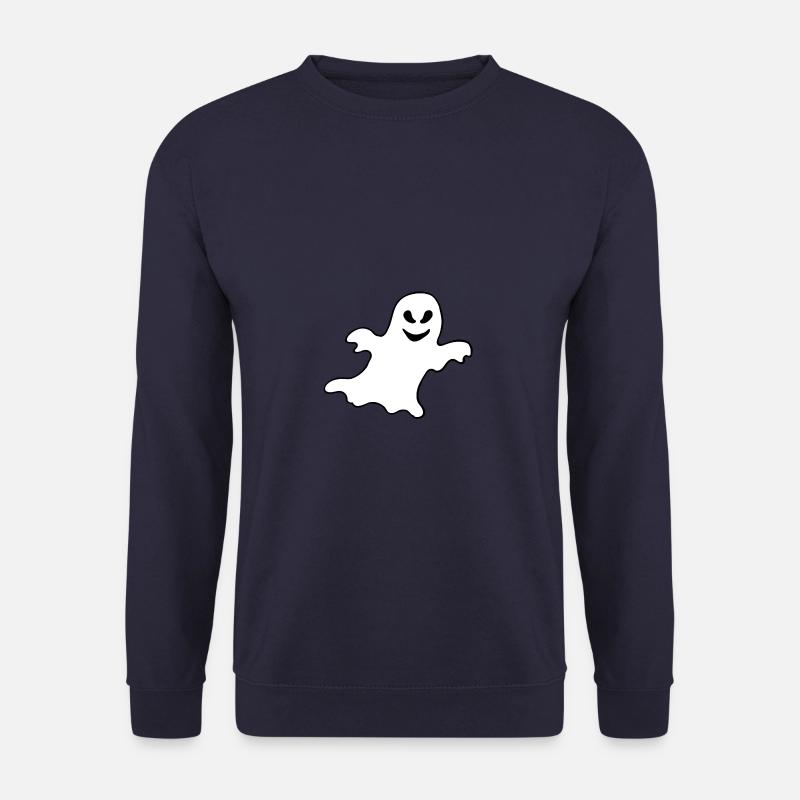 Gespenst Geist Halloween Erschrecken - Unisex Pullover - Navy