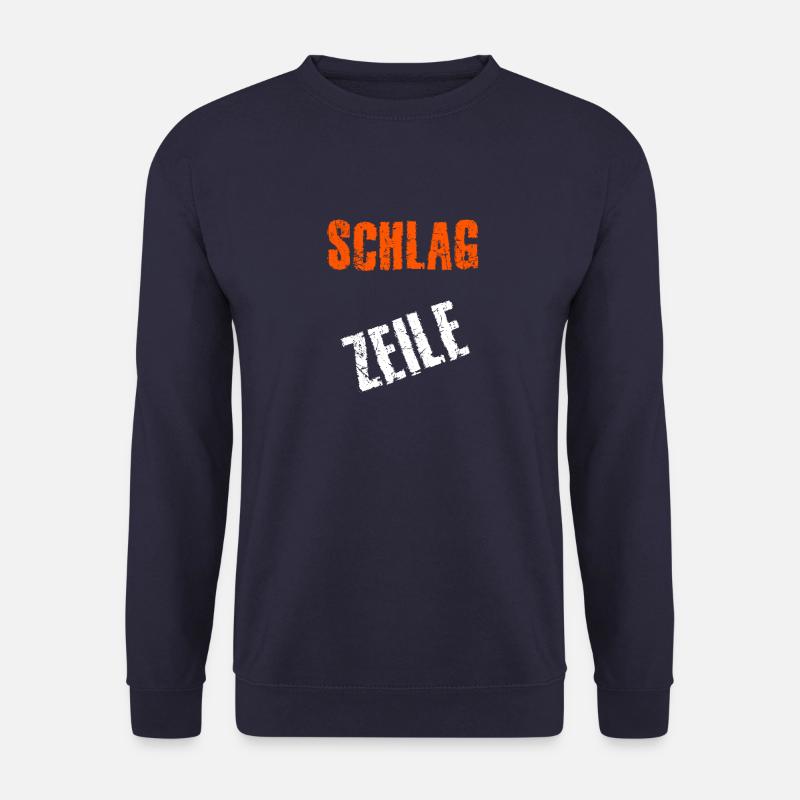 Headline - Unisex Sweatshirt - navy