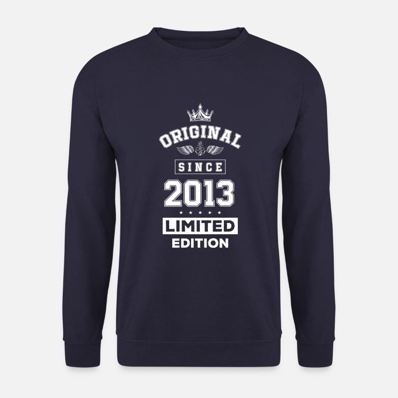 2013 limited edition birthday - Unisex Sweatshirt - navy