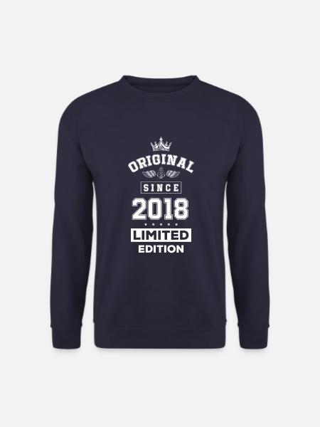 2018 limited edition birthday - Unisex Sweatshirt - navy