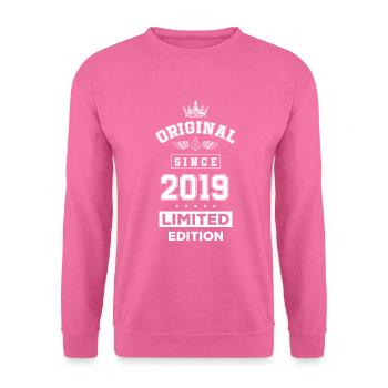Anniversaire édition limitée 2019 - Sweat-shirt Unisexe - rose - Devant