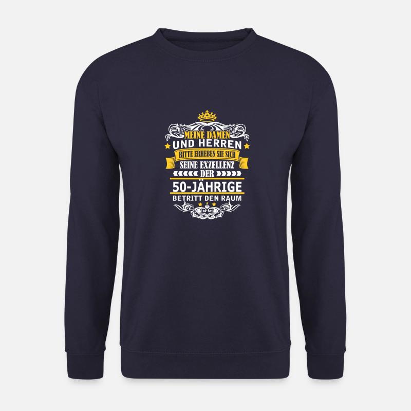 50-JÄHRIGE - Unisex Pullover - Navy