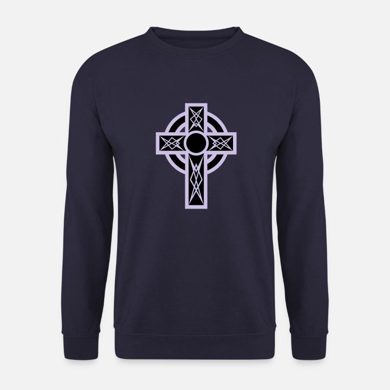 gothic_cross - Sweat-shirt Unisexe - marine