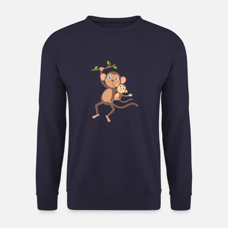 monkeys - Unisex Sweatshirt - navy