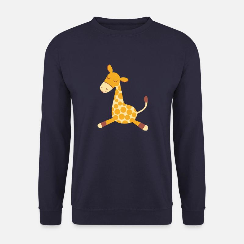 Schlaf Giraffe - Unisex Pullover - Navy