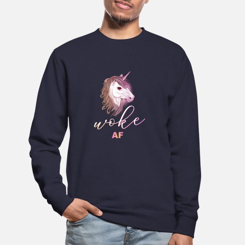 Autodérision : WOKE Sweat-shirt Unisexe