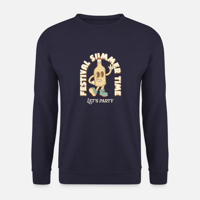 Festival Retro Design - Unisex Sweatshirt - navy