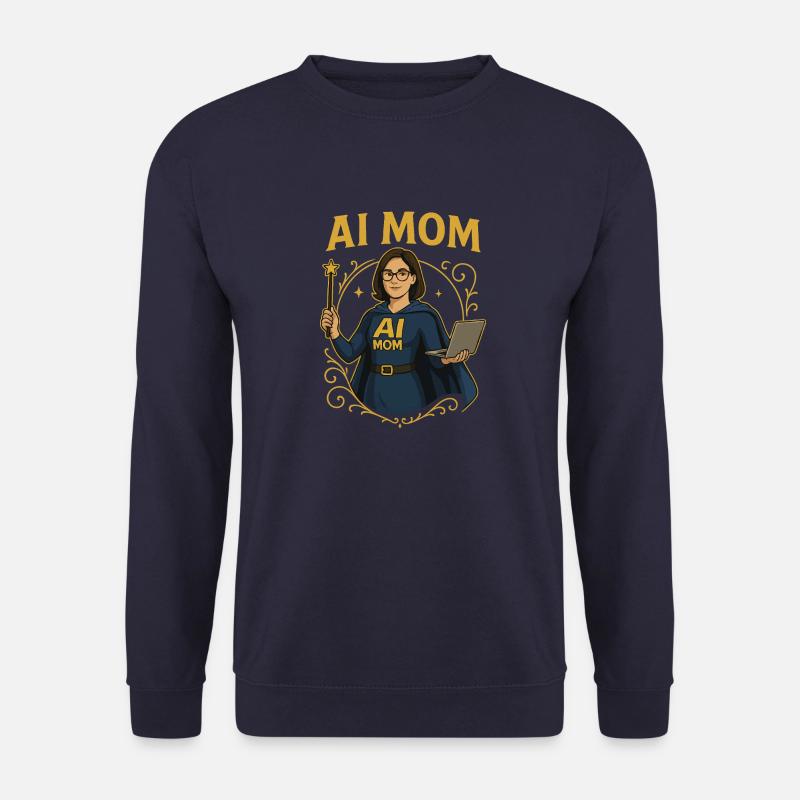 AI MOM Classy - Unisex Pullover - Navy