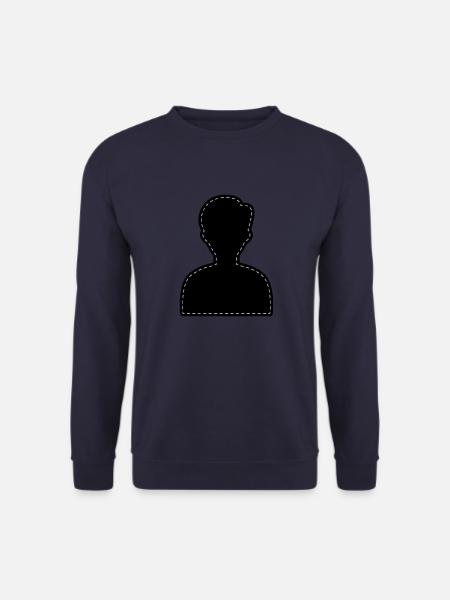Icône compte Avatar - Sweat-shirt Unisexe - marine