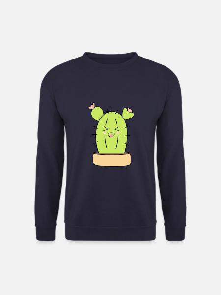 lachender Kaktus - Unisex Pullover - Navy