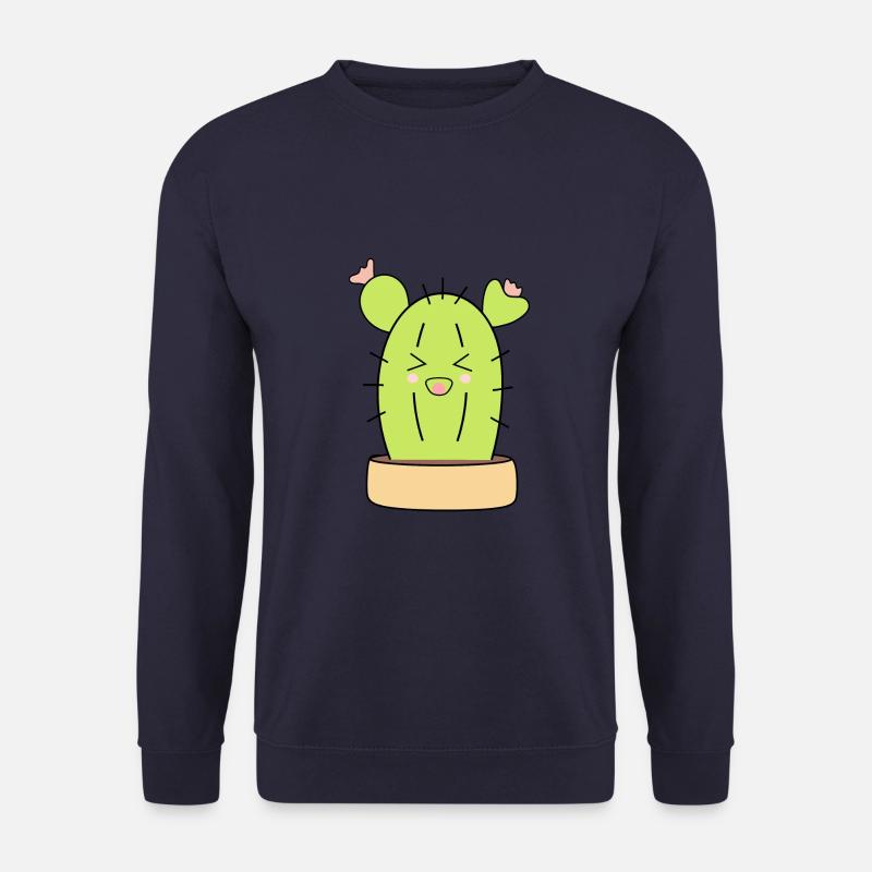 lachender Kaktus - Unisex Pullover - Navy