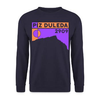 Piz Duleda Dolomites Randonnée Randonnée Souvenirs - Sweat-shirt Unisexe - marine - Devant - Alina (178cm) & Michal (187cm)