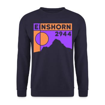 Einshorn Finisher Randonnée en montagne Randonnée Ski de randonnée - Sweat-shirt Unisexe - marine - Devant - Alina (178cm) & Michal (187cm)