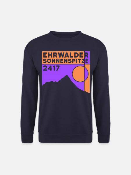 Ehrwalder Sonnenspitze Climbing - Unisex Sweatshirt - navy