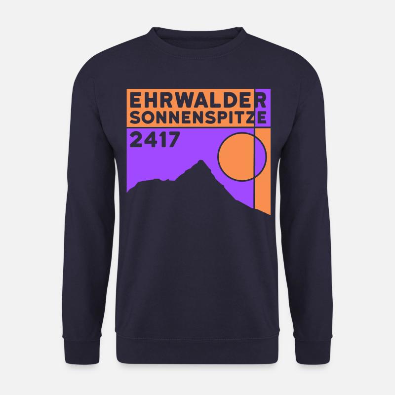 Ehrwalder Sonnenspitze Climbing - Unisex Sweatshirt - navy