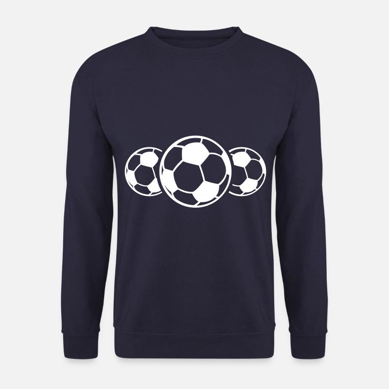 fussball icon symbol - Unisex Pullover - Navy