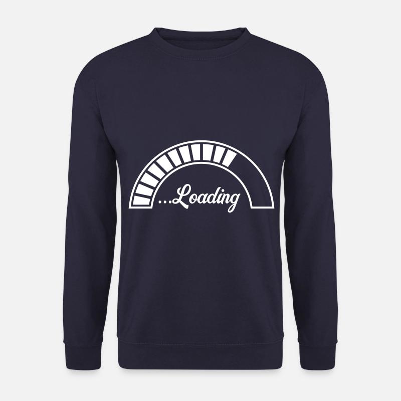 loading bar - Unisex Sweatshirt - navy