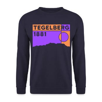 Tegelberg Escalade Randonnée Altitude Randonnée - Sweat-shirt Unisexe - marine - Devant - Alina (178cm) & Michal (187cm)
