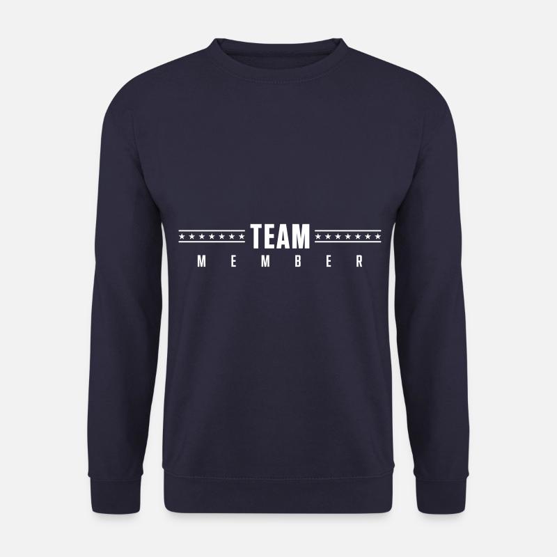 team member stroke stars - Unisex Sweatshirt - navy