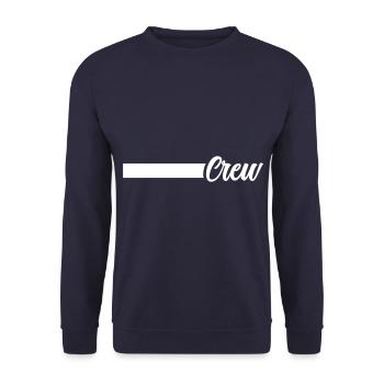 coup d'équipage - Sweat-shirt Unisexe - marine - Devant - Alina (178cm) & Michal (187cm)