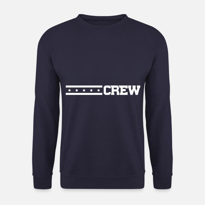 crew stroked stars - Unisex Sweatshirt - navy