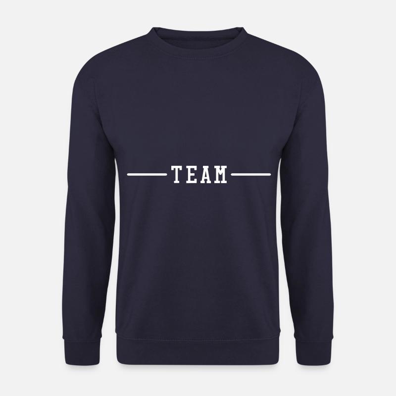 team strich - Unisex Pullover - Navy