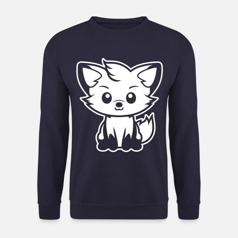 Fuchs Comic - Unisex Pullover - Navy