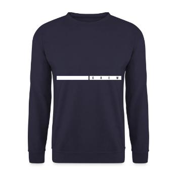coup d'équipage - Sweat-shirt Unisexe - marine - Devant - Alina (178cm) & Michal (187cm)