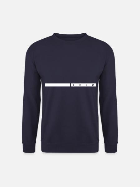 crew stroke - Unisex Sweatshirt - navy