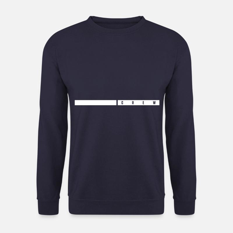 crew stroke - Unisex Sweatshirt - navy