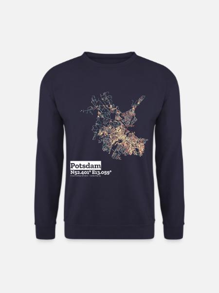 Potsdam Basic Pastels - Unisex Sweatshirt - navy