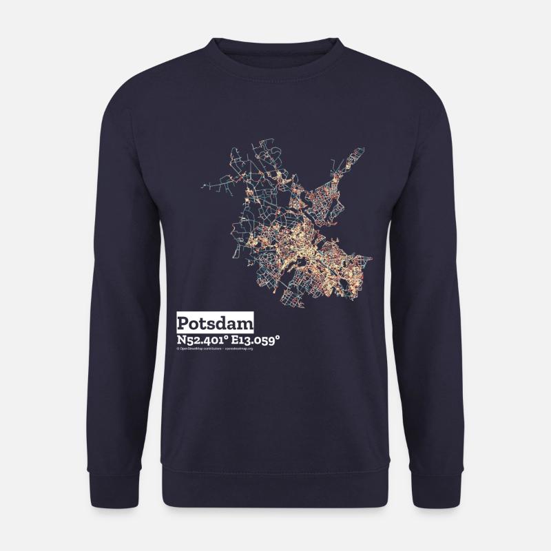 Potsdam Basic Pastels - Unisex Pullover - Navy