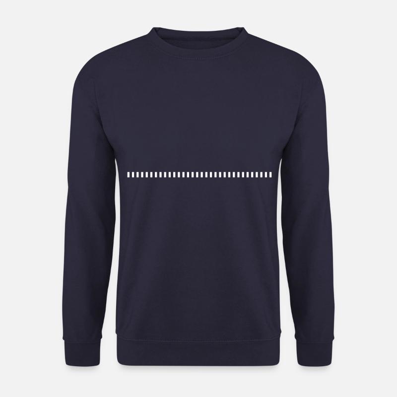 dashed dash - Unisex Sweatshirt - navy