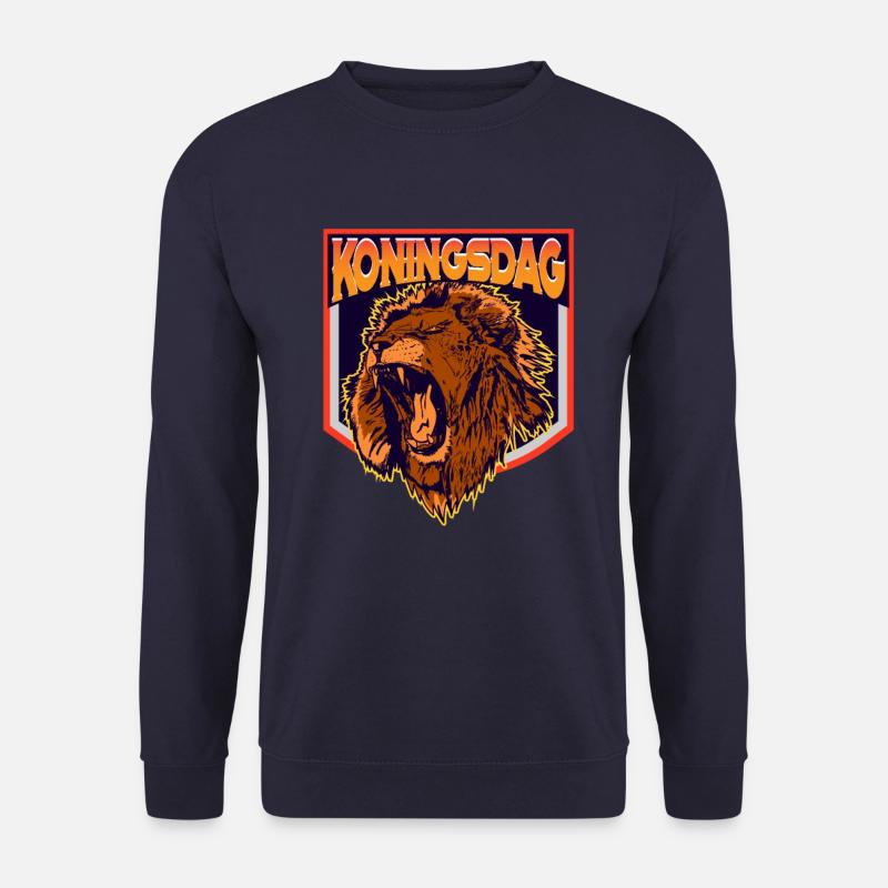 Koningsdag Löwe - Unisex Pullover - Navy